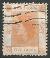 HONG KONG N° 176 OBLITERE - Oblitérés