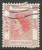 HONG KONG N° 180 OBLITERE - Used Stamps