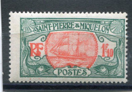 SAINT-PIERRE ET MIQUELON N° 117A ** (Y&T) (Neuf Gomme Dégradé) - Unused Stamps