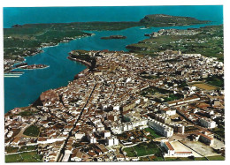 A LA DERECHA, EL ESTADIO.- VISTA AEREA DE MAHÓN / AERIAL VIEW OF MAHÓN.- MAHO - MENORCA.- ILLES BALEARS - Menorca