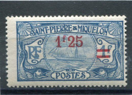 SAINT-PIERRE ET MIQUELON N° 124 ** (Y&T) (Neuf) - Unused Stamps