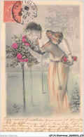 AIPP4-0374 - ILLUSTRATEUR - W-BRAUN - UNE FEMME DES FLEURS  - Braun, W.