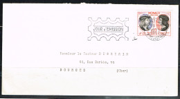 HC L 64 -  MONACO N° 576 Sur FDC - Lettres & Documents