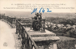 FRANCE - Saint Germain En Laye - La Terrasse - Vue Sur La Vallée De La Seine - Îles Corbières Et Viaduc - Carte Postale - St. Germain En Laye (castle)