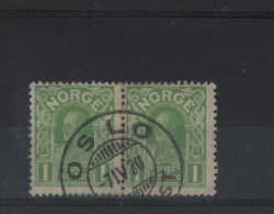 Norwegen Michel Cat.No. Used 89ax Pair - Gebraucht