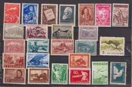 Lot De Vieux Timbres Neufs*/**/MNG De Bulgarie - Collections, Lots & Series