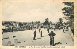 CRETEIL - Le Jeu De Boules Du Club Bouliste De Créteil. - Boule/Pétanque