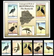 (288-289) Botswana  2016 / Birds Sheet / Bf / Bloc Oiseaux / Vögel / Vogels  ** / Mnh  Michel BL 54 - Botswana (1966-...)