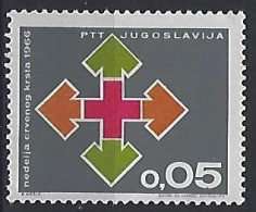 Jugoslavia 1966  Zwangszuschlagsmarken (*) MM  Mi.32 - Liefdadigheid