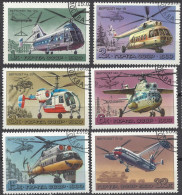 Russia USSR SOVIET 1980 History Of Aircraft Construction - Helicopters USED/CTO - Usati