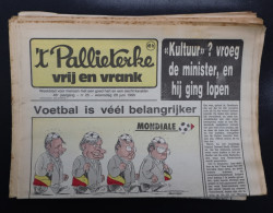 WEEKBLAD 'T PALLIETERKE  46e JAARGANG - Nr 25     20 JUNI    1990 - Humor