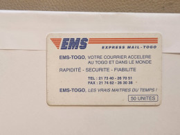 TOGO-(TG-OPT-0013)-EMS-(29)-(50units)-(00090160)-used Card+1card Prepiad Free - Togo