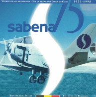 België FDC-set 1998 - 75 Jaar Sabena - FDC, BU, BE, Astucci E Ripiani