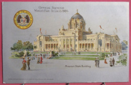 USA - St Louis 1904 - Official Souvenir World's Fair - Missouri State Building - St Louis – Missouri