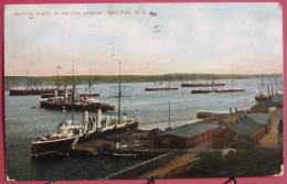 Visuel Pas Très Courant - Canada - Halifax - British Fleet In Halifax Harbor - 1909 - Halifax