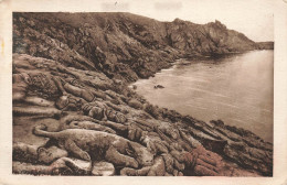 FRANCE - Côte D'Emeraude - Rotheneuf (I Et V) - Un Groupe De Rochers Sculptés Et Le Veau Marin - Carte Postale Ancienne - Rotheneuf