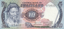 SWAZILAND 10 EMALANGENI ND/1985  P-10  UNC - Swasiland