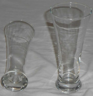 2 Oblong Glasses - Glas & Kristall