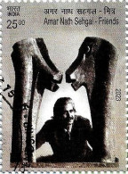 India 2023 75 Years Of INDIA - LUXEMBOURG Friendship JOINT ISSUE 1v Stamp Used Or First Day Cancelled As Per Scan - Gebruikt