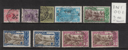 Inini - 9 Timbres Oblitérés ST LAURENT DU  MARONI - Used Stamps