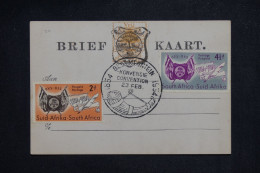 AFRIQUE DU SUD - Carte Précurseur Avec Oblitération Souvenir De Bloemfontein En 1954  - L 151385 - Storia Postale