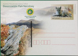 Polen Bildpostkarte 2001 Bieszczadzki Park Narodowy Mit Luchs - Nuevos