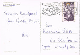54654. Postal CHRISTKINDL B. STEYR (Austria) 1975. NAVIDAD. Vista De Wallfahrtskirche - Brieven En Documenten