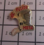 911D Pin's Pins / Beau Et Rare / SPORTS / VOLLEY-BALL AS POLICE METZ - Volleyball