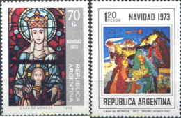 283334 MNH ARGENTINA 1973 NAVIDAD - Ungebraucht