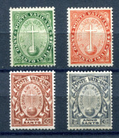 1933.VATICANO.YVERT 40/43*.NUEVOS CON FIJASELLOS.(MH)CATALOGO 75 € - Nuovi