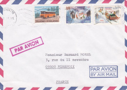 Finlande--1978--lettre D' HELSINKI Pour MIREPOIX-09 (France)...timbres...cachets - Covers & Documents