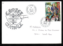 Col43 TAAF N° 365 Oblitéré De Alfred Faure Crozet Sur Lettre - Used Stamps
