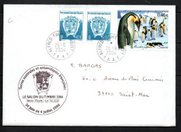 Col43 TAAF N° 360 Oblitéré De Alfred Faure Sur Lettre - Used Stamps