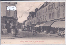 NOGENT-SUR-SEINE- LA RUE DES PONTS - Nogent-sur-Seine