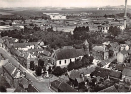 80 . N°sac10744 . Saint-ouen . L'église Et La Place Du Monument N°2 . En Avion Au Dessus De . Cpsm 10X15 Cm . LAPIE - Saint Ouen