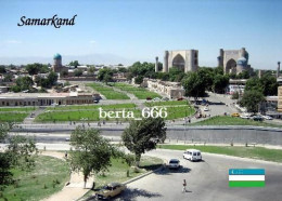 Uzbekistan Samarkand Overview UNESCO New Postcard - Uzbekistán