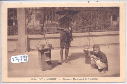 COCHINCHINE- CHOLON- MARCHAND DE FRIANDISES- 1934- R/V - Other & Unclassified