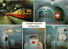 Trains - Métro - Jungfraujoch - Palais De Glace - Multivues - CPM - Voir Scans Recto-Verso - Metro