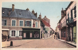 18 Chateaumeillant Rue Du Marché CPA Carte écrite En 1944 - Châteaumeillant