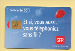 Télécarte 1995 : SFR 3 / 50 Unités / 12-95 (voir Puce Et Numéro Au Dos) - 1995