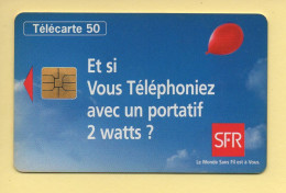 Télécarte 1995 : SFR 2 / 50 Unités / N° A 59017191/579331278 / 09-95 (voir Puce Et Numéro Au Dos) - 1995