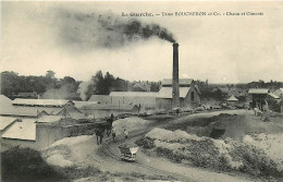 18 , LA GUERCHE , Usine Boucheron Et Cie , Chaux Et Ciments , * 486 64 - La Guerche Sur L'Aubois