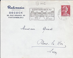 TYPE MARIANNE DE MULLER N° 1011C SEUL SUR LETTRE DE 1959 - 1955-1961 Marianne Of Muller