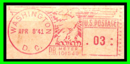 AMERICA , UNITED STATES POSTAGE .- EE.UU  ( EMA U.S. FRANQUEO 3 CTS WASHINGTON ).\". - Oblitérés