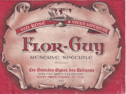 Etiquette De Vin  FLOR-GUY - Altri & Non Classificati