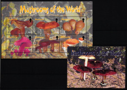 Montserrat Block 97 + 1205-1210 Postfrisch Pilze #JV600 - Montserrat