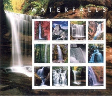 Estados Unidos United States USA 2023 - Waterfalls Miniature Sheet Mnh** - Unused Stamps