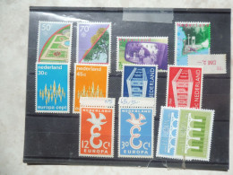 Europa Petit Lot Collection Mnh Neuf ** Année Holland Nederland Pays Bas - Verzamelingen