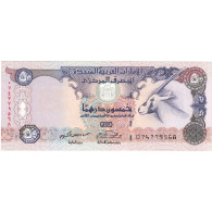 Billet, United Arab Emirates, 50 Dirhams, KM:14b, NEUF - Ver. Arab. Emirate