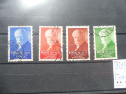 Norge Norvege Norway 164/167 Used Oblitéré Gestempelt 1935 - Used Stamps